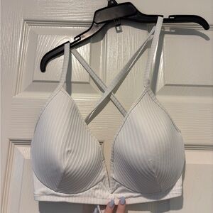 White Underwire Bikini Top